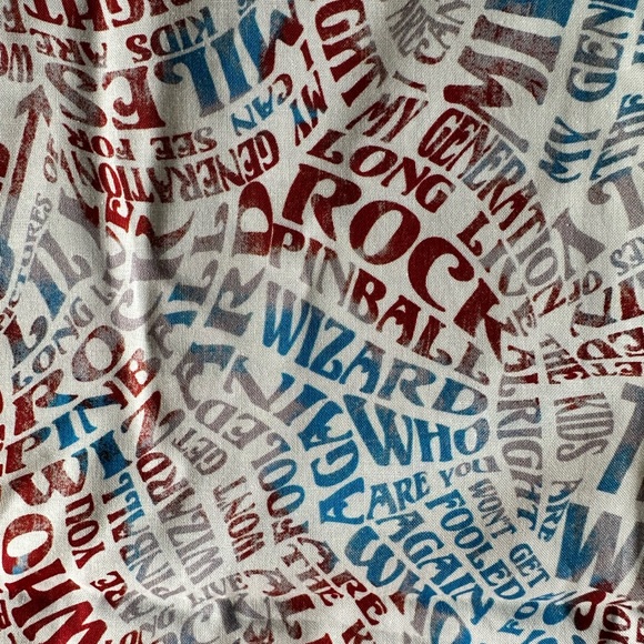 Fabric bundle KISS*AC/DC*The Who - Picture 7 of 10